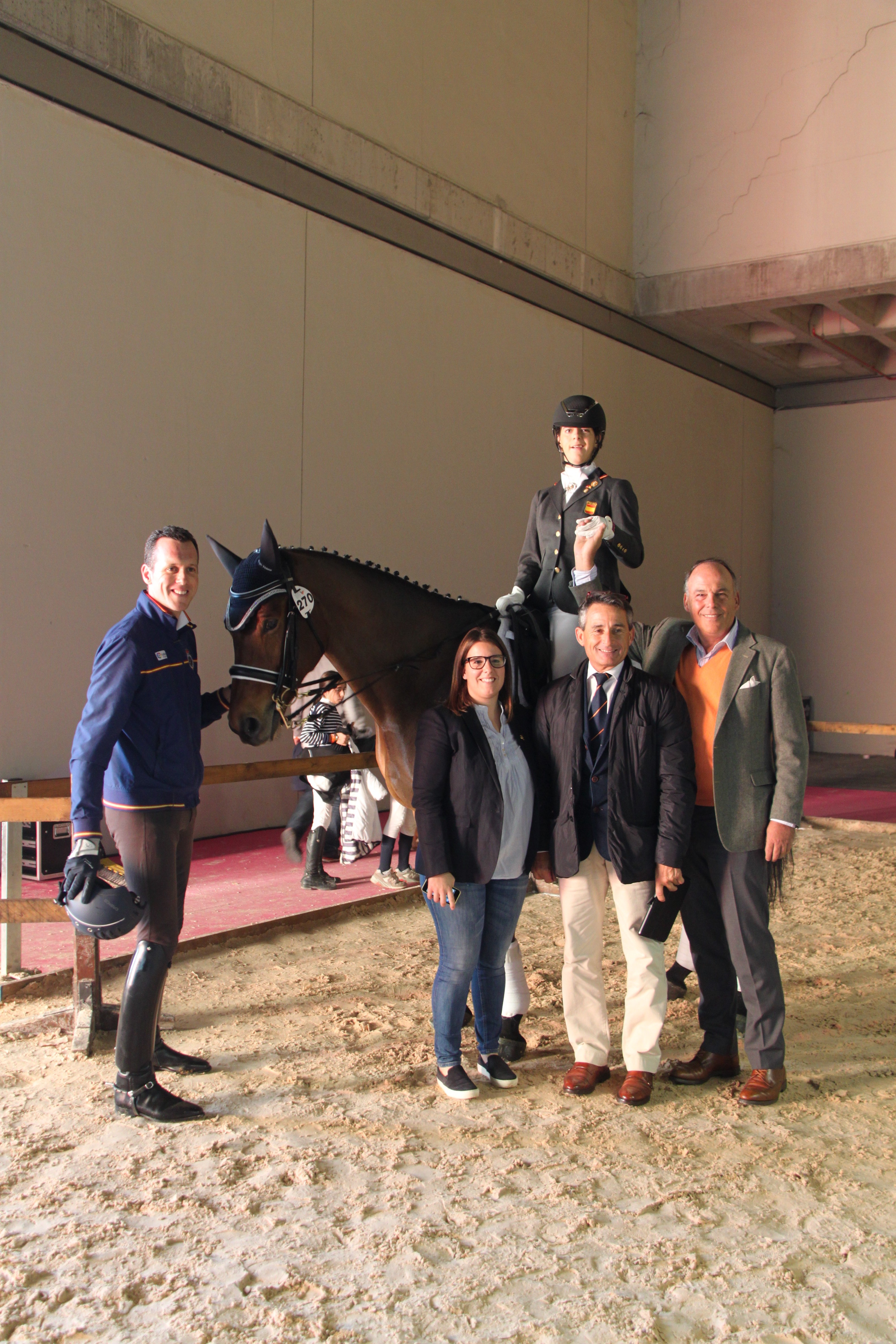 Natalia Quintana participa en la Madrid Horse Week
